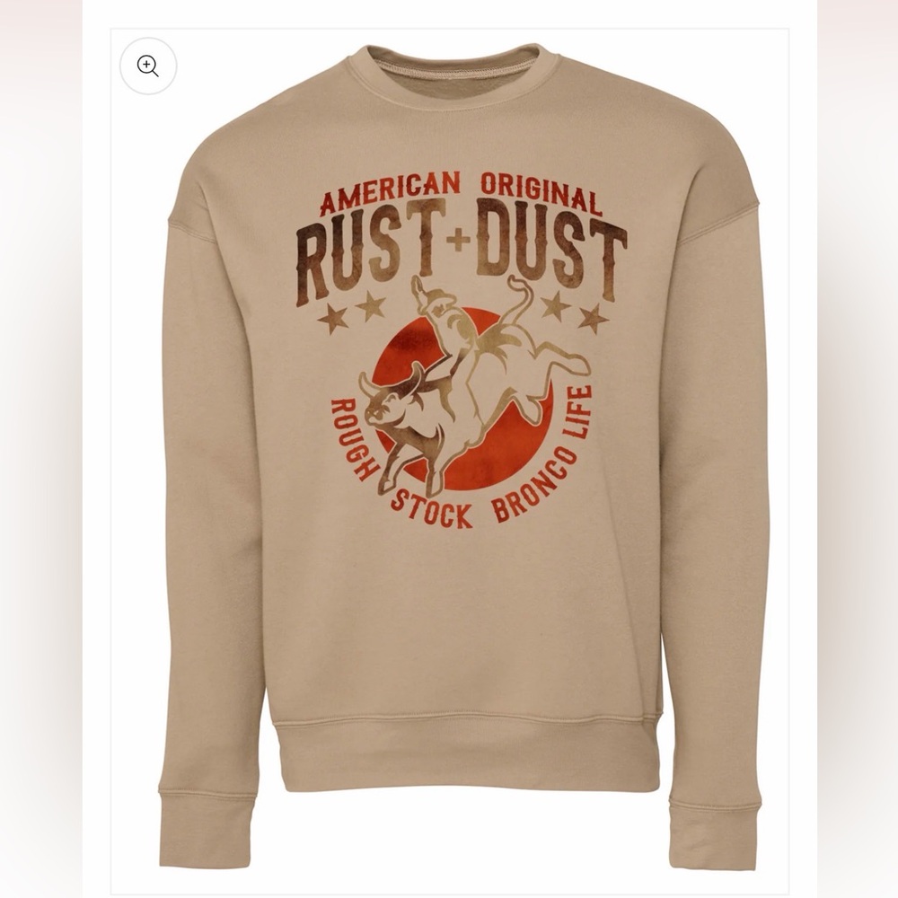 Rust + Dust sweatshirt